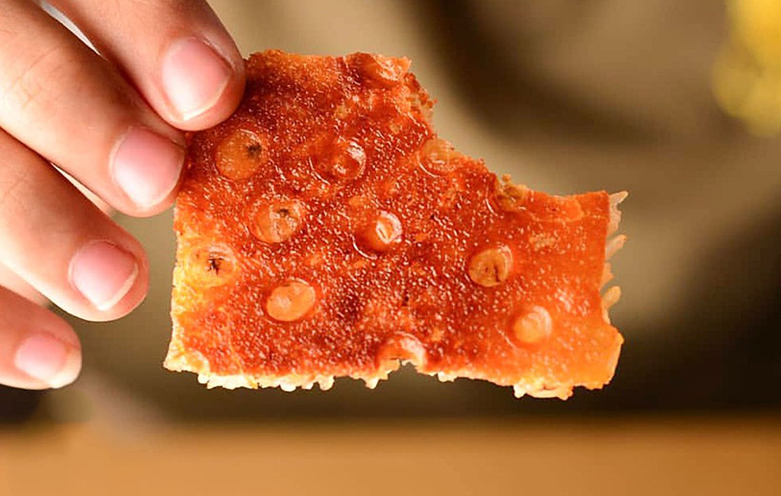 Lavash flatbread served as tahdig.