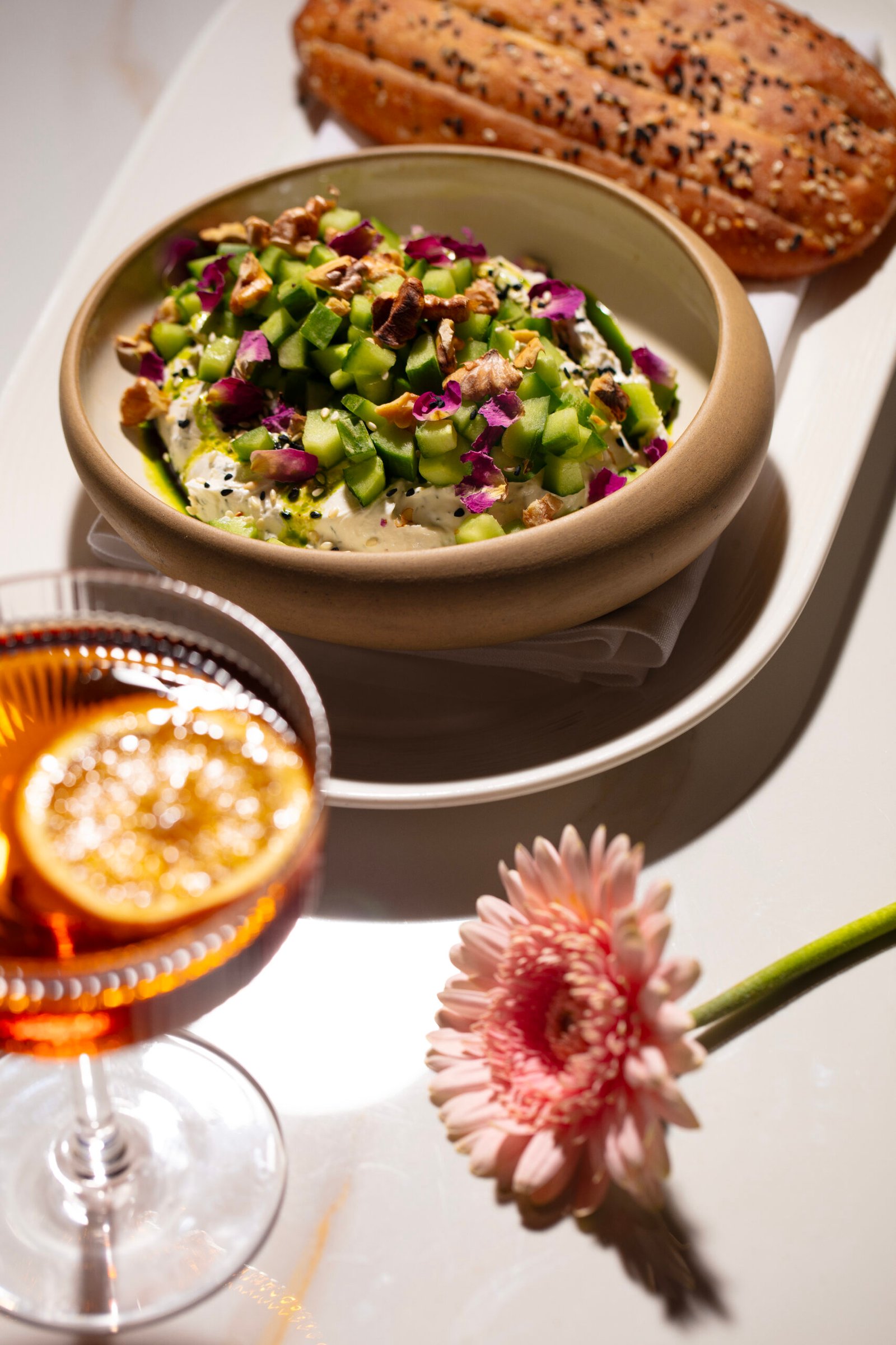 Persian Dinner Dish at Perse Brentwood
