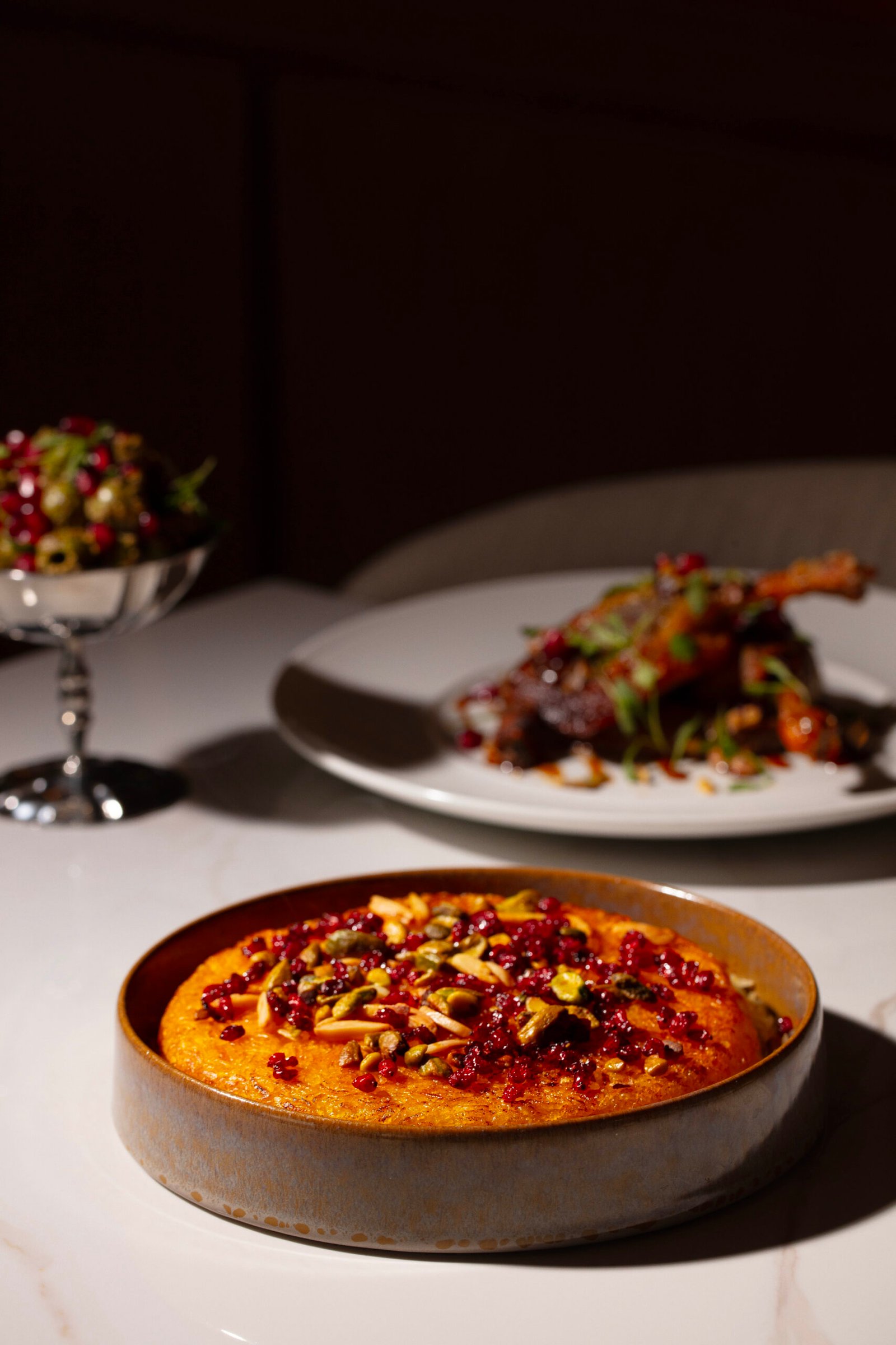 Persian Dinner Dish at Perse Brentwood