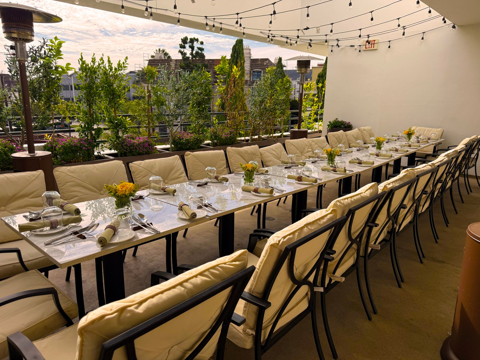Perse Back Patio